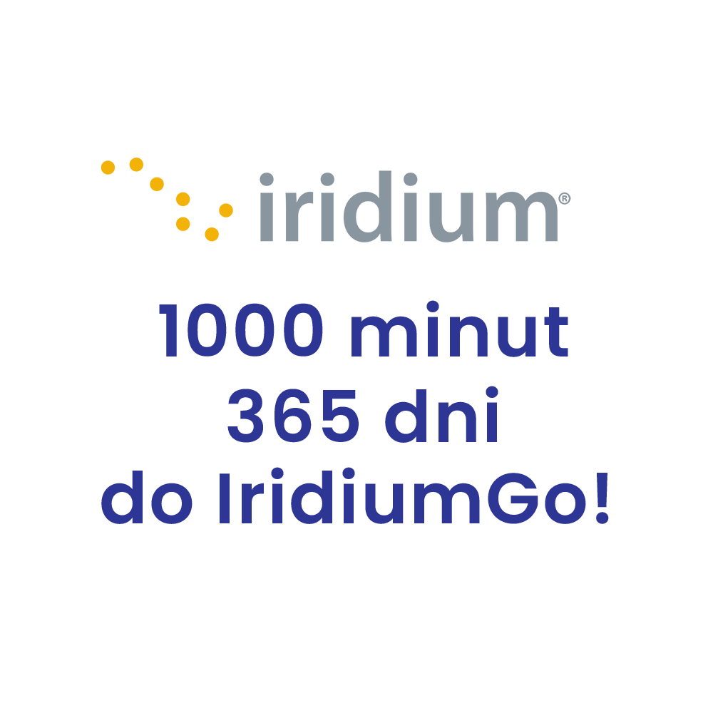 Pakiet Iridium 1000 minut na okres 365 dni (1 rok) do Iridium GO!
