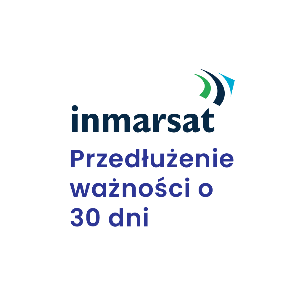 Przedłuż ważność konta Inmarsat o 30 dni (1 miesiąc) do telefonów satelitarnych Inmarsat Isatphone2.