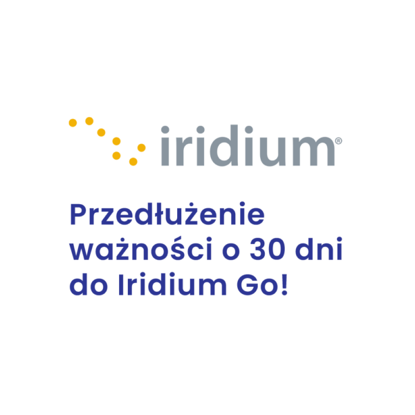 Przedłużenie ważności o 30 dni (1 miesiąc) do Iridium GO!