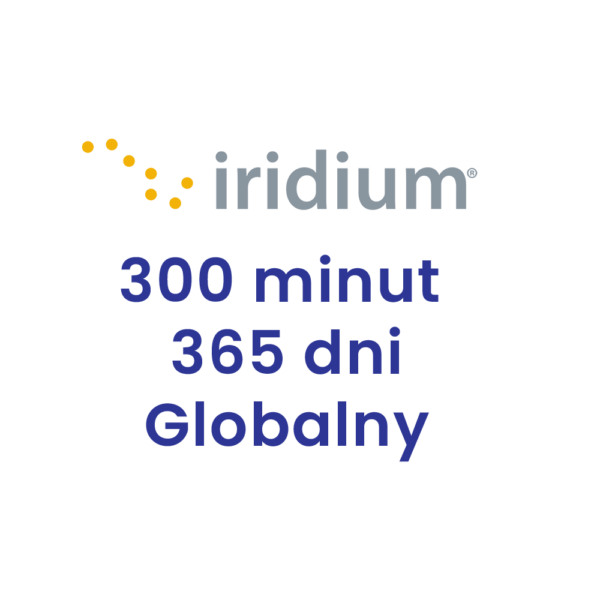 Doładowanie Iridium 300 minut Globalne 365 dni (1 rok) do telefonów satelitarnych Iridium.