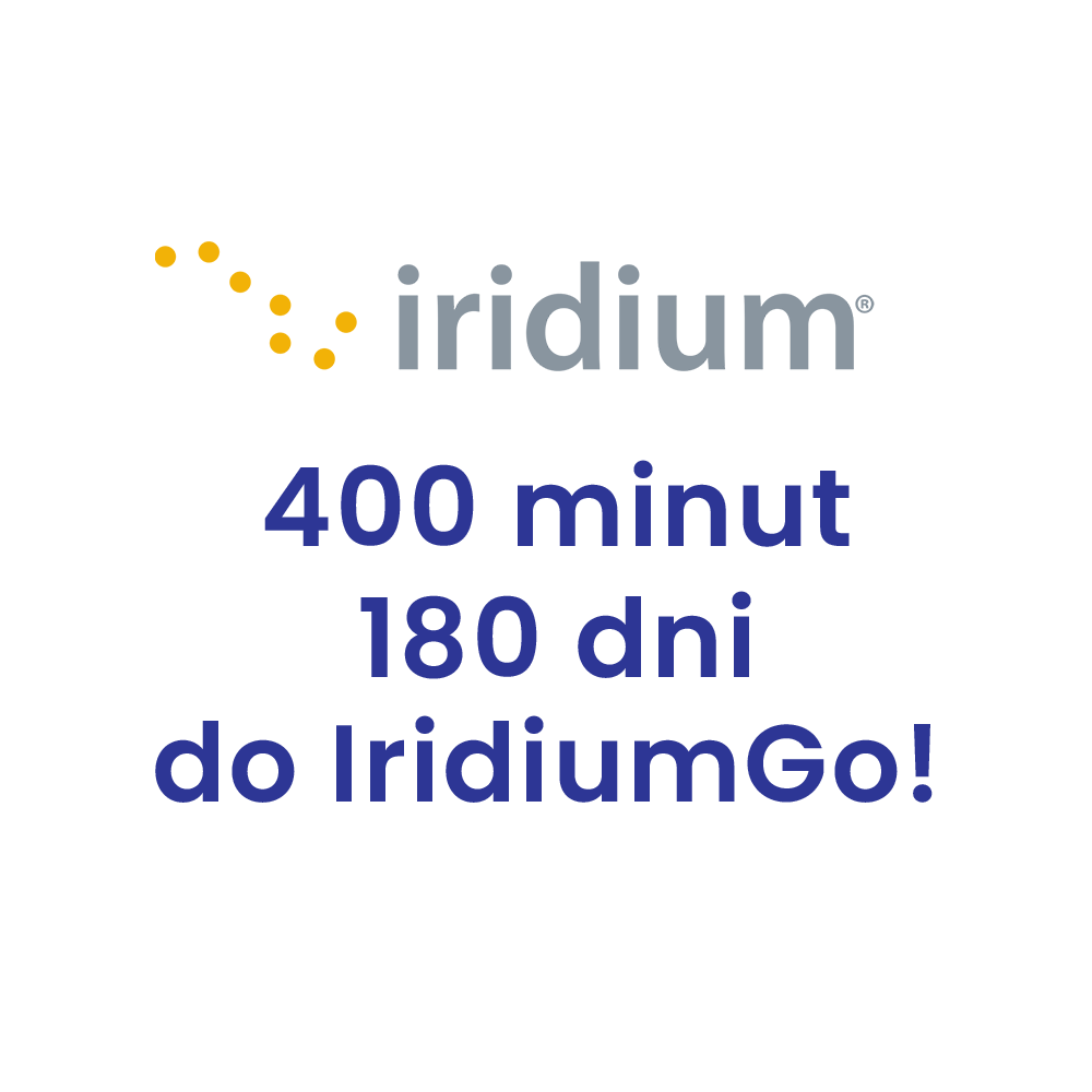 Doładowanie Iridium 400 minut na okres 180 dni (6 miesięcy) do Iridium GO!