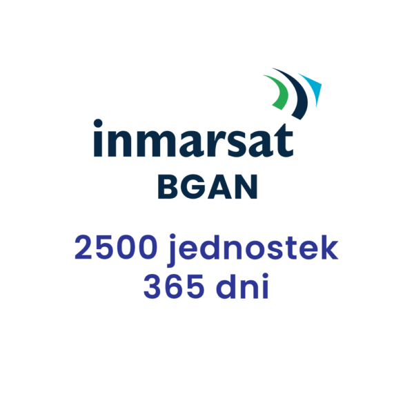 Pakiet Doładowanie Inmarsat BGAN 2500 jednostek 365 dni