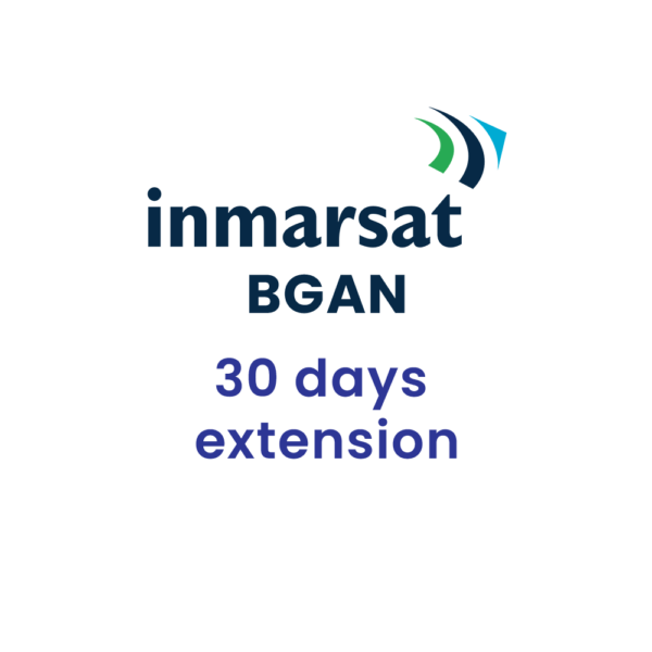 Inmarsat BGAN 30 days extension validity