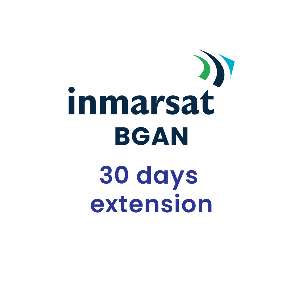 Inmarsat BGAN 30 days extension validity
