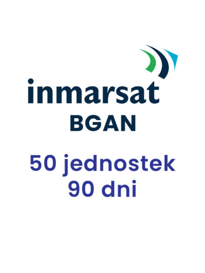Doładowanie do terminali satelitarnych Inmarsat BGAN 50 jednostek 90 dni (3 miesięcy)
