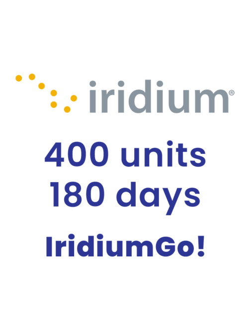 Iridium Go 400 units 180 days